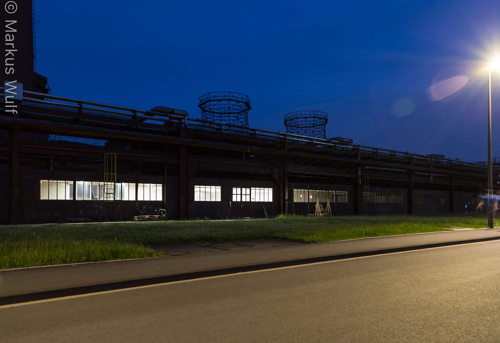 Abendstimmung auf Zollverein